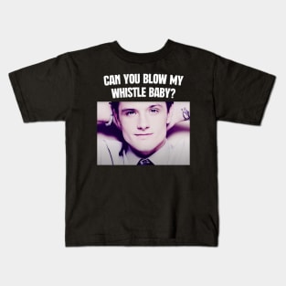 Can You Blow My Whistle Baby? Kids T-Shirt